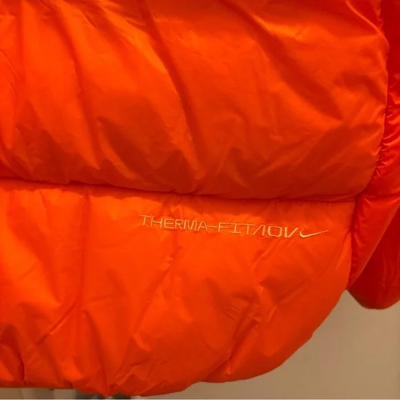 Men’s Nike ACG Therma-fit Lunar Puffer Coat Bright Orange size XL - Picture 16 of 16